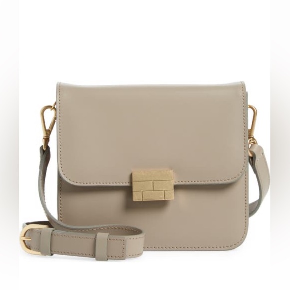 Frame, Le Signature Mini Leather Crossbody Bag, Chartreuse - Picture 10 of 16